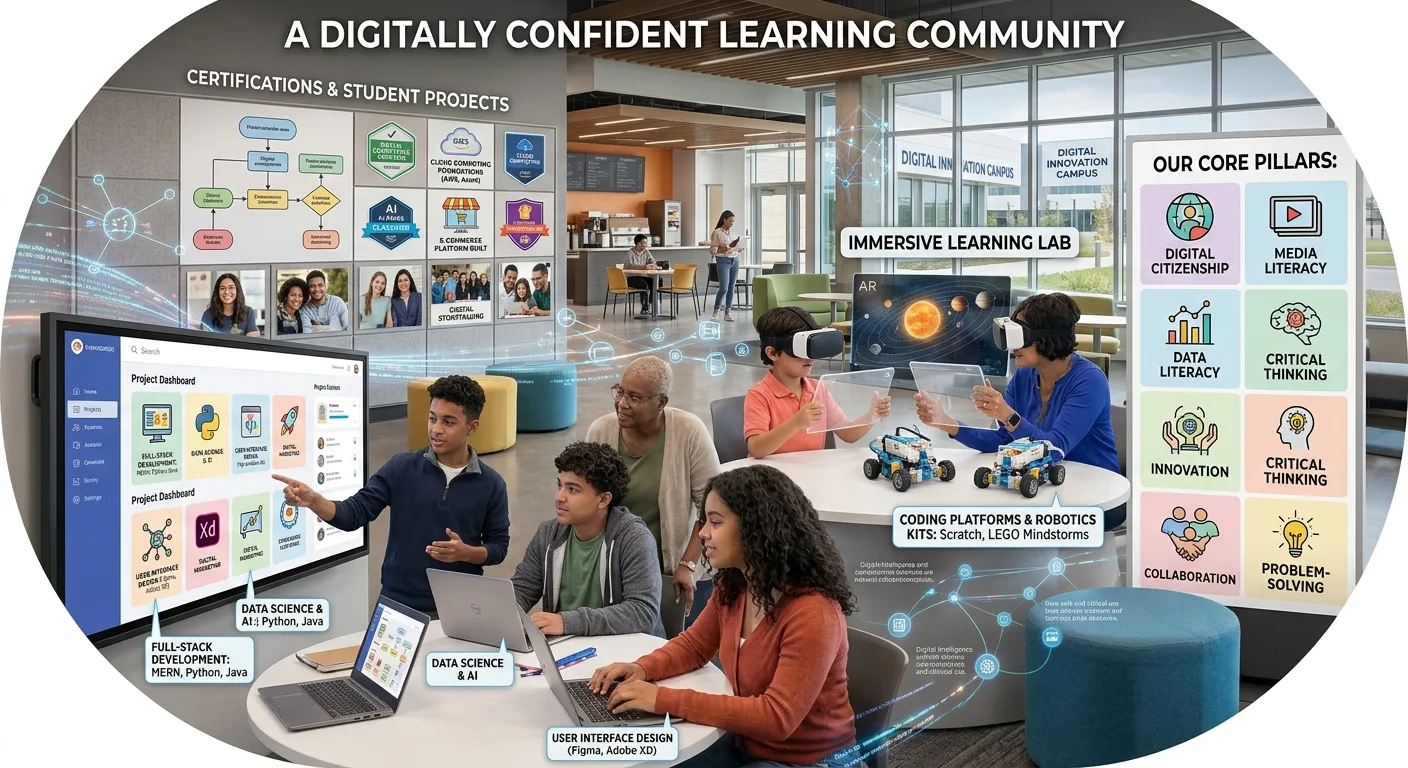 A digitally confident learning community