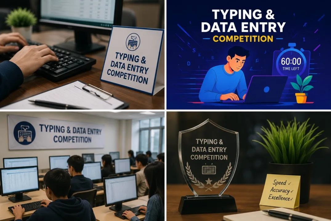 Typing & Data Entry Competition